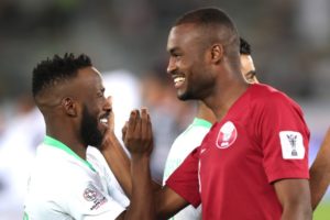 نهاية المباراة وفوز قطر 2 – 0 السعوديه كاس اسيا 2019 في الامارات