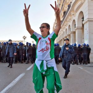 صور من مظاهرات الجزائر ضد ترشح الرئيس عبدالعزيز بوتفليقه