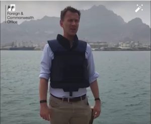 “ستره وعورات” 50 الف عنصر ميليشيا في عدن فشلو في منح وزير الخارجيه البريطاني الاحساس بالأمان لساعه ؟