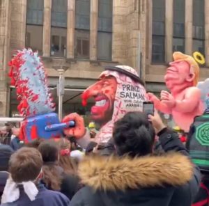 اقوى حلقات فوق السلطه منشار إبن سلمان في المانيا