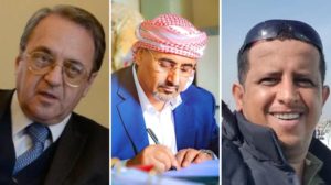 تفاصيل اللقاء الذي جمع بين نائب وزير الخارجية الروسي ميخائيل بوجدانوف بقيادات الانتقالي – عيدروس الزبيدي فتحي بن لزرق