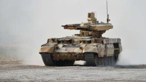 شركة روسية تنشر فيديو لاختبار عربة “ترميناتور” العسكرية