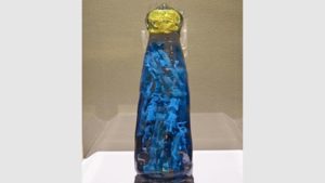 كشف محتوى مومياء مصرية  قديمة