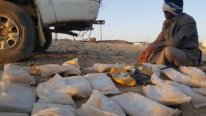 ‏السلطات المحلية بمحافظة ⁧مأرب⁩ وسط شرق ⁧اليمن⁩ تضبط 100 ألف حبة مخدرة و775 كيلو حشيش خلال 10