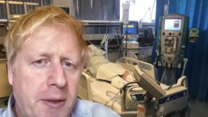 رئيس وزراء بريطانيا صاحب فكرة مناعة القطيع في العناية المركزه!