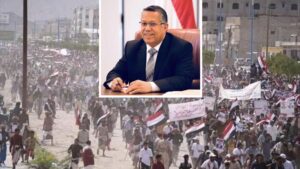 أحمد بن دغر يصرح حول مظاهرات شبوه هنا تصنع اليمن الإتحادي