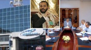 رسمياً حميد الاحمر ينقل إتصالات اليمن من صنعاء إلى عدن .. شركة سبأفون