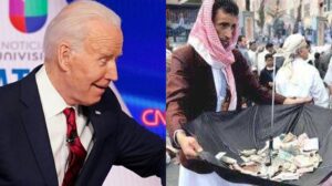 بايدن يفرش السماطه لدول المانحين لدعم اليمن على طريقة احزابنا!