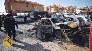 ورد الان.. شاهد آثار الدمار في أسدود بعد قصف كتائب حماس للمدينة بعدة صواريخ