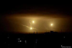 إطلاق صاروخ من غزة على إسرائيل