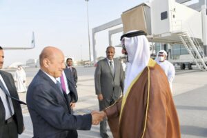 ما سر زيارة د. رشاد العليمي رئيس مجلس مجلس القيادة الرئاسي اليمني للإمارات