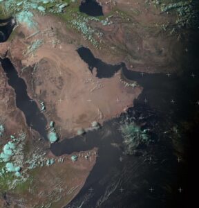 القمر الصناعي يظهر اليمن متربعة على أحد أبرز المواقع الإستراتيجية في العالم!