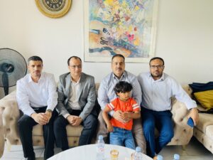 ياسر اليماني يستقبل قيادات الحوثيين في سويسرا (صور)