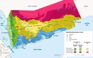 نهر الخارد العظيم في الجمهورية اليمنية وحقيقة الخريطة المذهلة، بحيرة العرب!