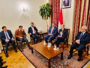 ضمن جولة رئيس مجلس القيادة الرئاسي اليمني الدكتور رشاد العليمي!!