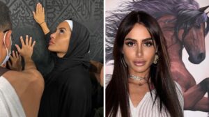 رسمياً عارضة أزياء فرنسية تعلن اعتناقها الإسلام من مكة المكرمة (فيديو)