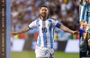 كم بلغ سعر قميص خسارة ميسي التاريخية أمام السعودية ورفاقه؟ القائمة كامله