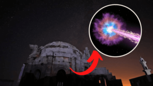 تصادم نجمين عملاقين سيتسبب بطاقة هائلة تصل كوكب الأرض