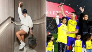 تحدثت العربية! بعد دخول السعودية جورجينا رونالدو تستمع اغاني محمد عساف