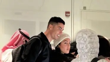 فيديو وصول كريستيانو رونالدو الى الرياض (فيديو HD)