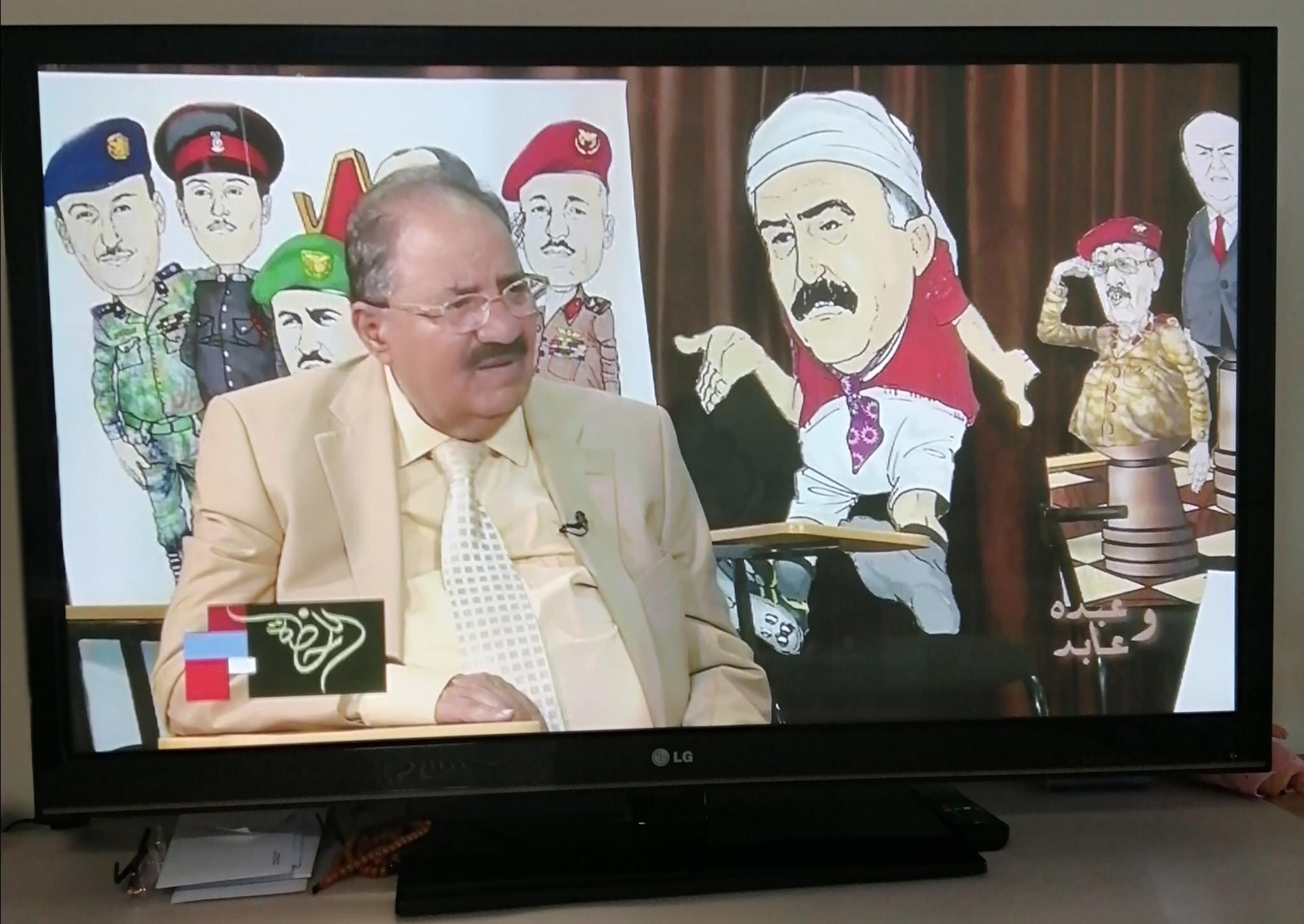 القيادي المؤتمري الشهير عبده الجندي يقع بورطة في برنامج مكيدي بقناة اللحظة (فيديو)