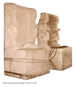 وزنهم 2 طن.. هيئة الاثار اليمنية تفاصيل عرشان ملكيان من احدى ممالك الجوف