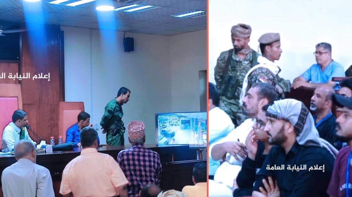 عدن الان تقرير الجلسة 6 حسين هرهره قاتل حنين البكري يفلت من حبل المشنقه!