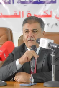 أخبار: العيسي رئيس الاتحاد اليمني يجري مؤتمر صحفي هام عقب جدال حاد بشأنه