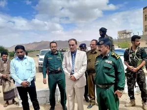 شبوة.. اعادة افتتاح مركز شرطة مديرية نصاب