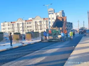 اعمال التنمية في عتق تستمر – شبوة اليوم