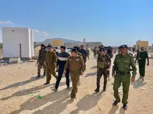 مدير عام شرطة شبوة يفتتح مبنى شرطة مديرية رضوم – أخبار اليمن اليوم