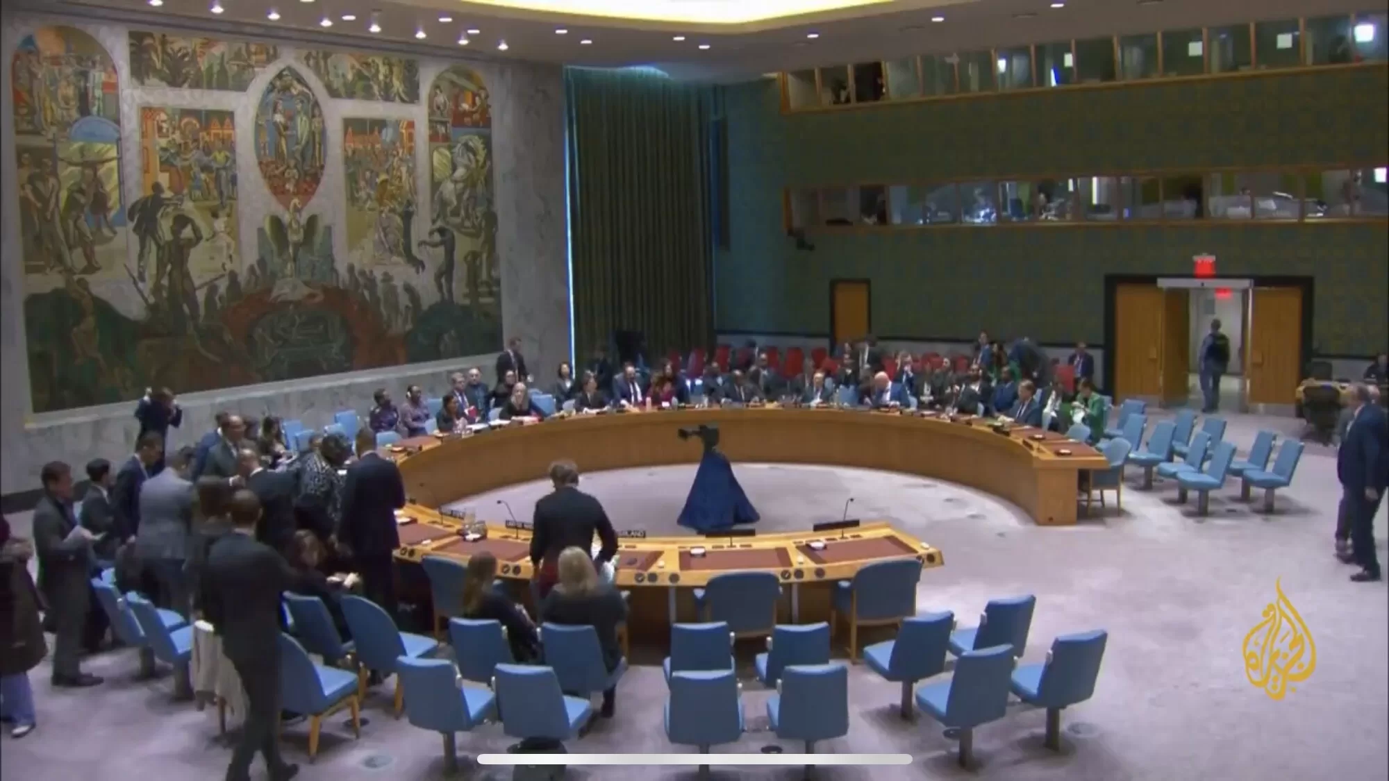 تقرير ناري… واشنطن ترفض للمرة الثالثة وقف الحرب على غزة وبريطانيا تمتنع!!