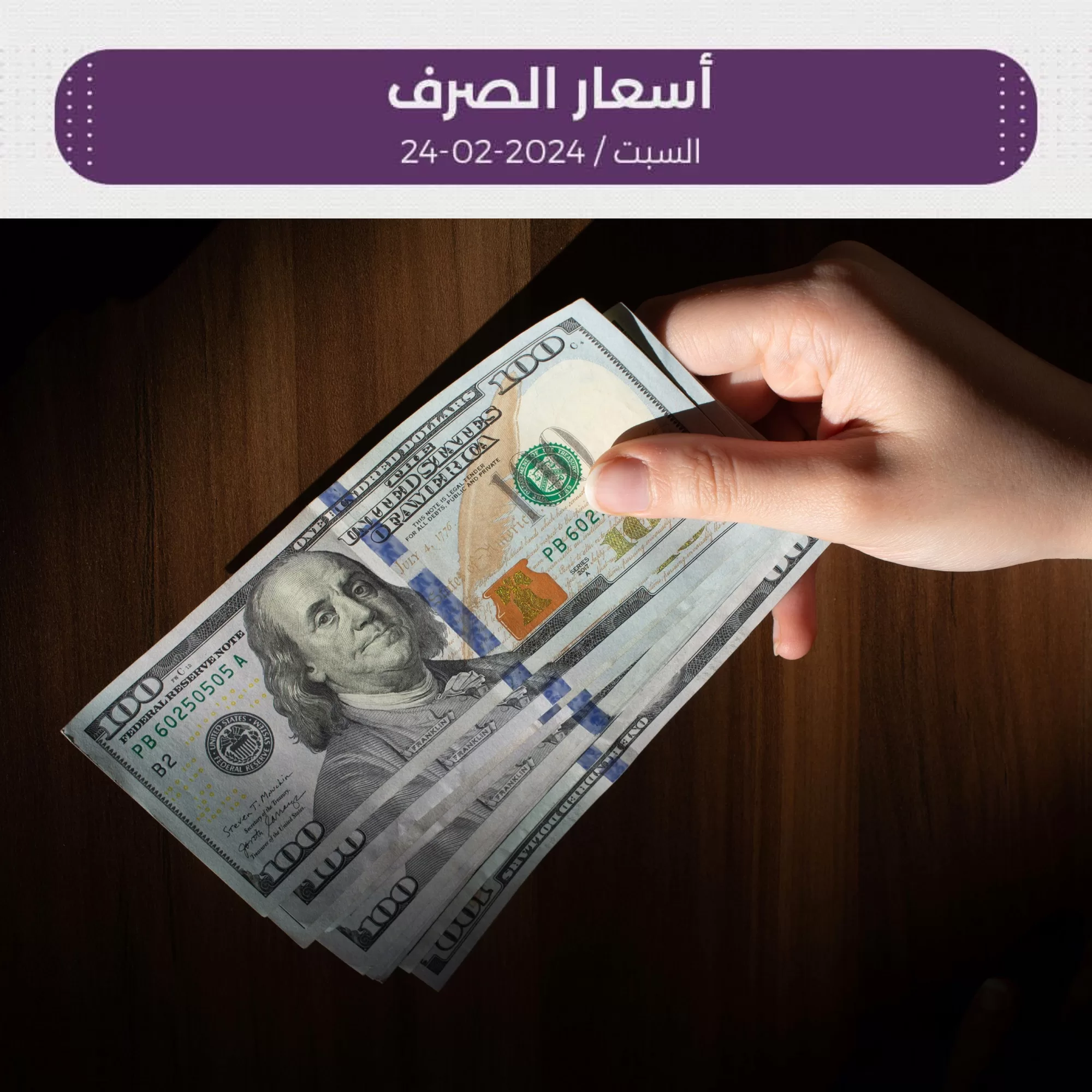 أحدث تحديثات أسعار صرف الريال اليمني مقابل الدولار والريال السعودي في صنعاء وعدن