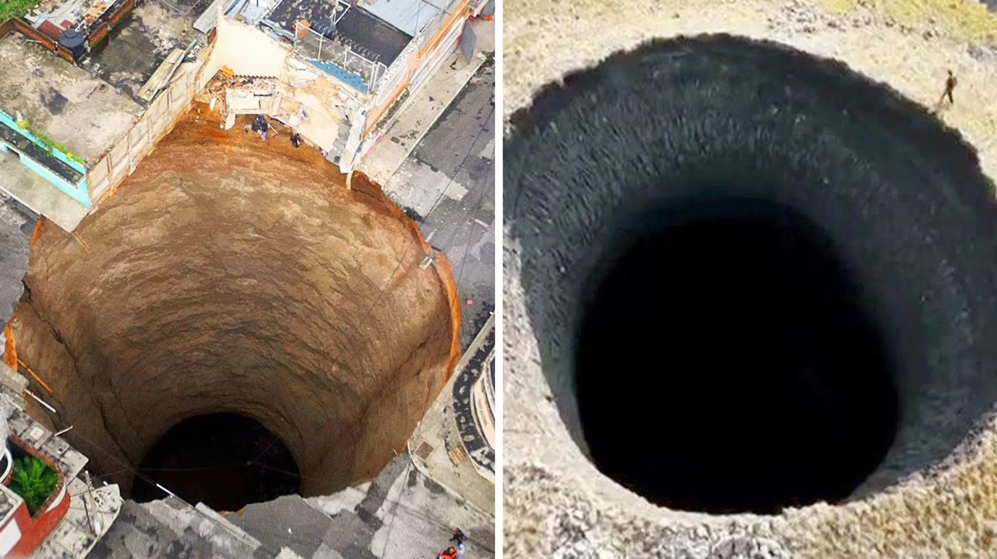 الخسف الأرضي أو إنهيار الطبقة السطحية