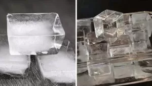 لماذا يكون منتصف مكعبات الثلج غائمًا والحواف شفافة؟ دراسة تكشف الأسباب العلمية وراء ظاهرة الغموض في تجمد الماء