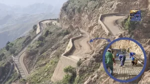 اخبار : مشروع إعادة تأهيل طريق هيجة العبد الحيوي يسهّل النقل والتواصل في اليمن رغم التحديات