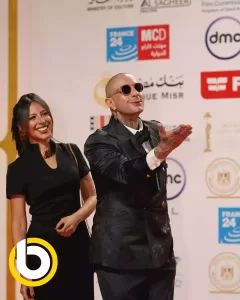 بعد أنباء زواجهما.. أول تعليق من الفيشاوي بعد ظهوره مع ابنة خاله بمهرجان سمية الألفي القاهرة السينمائي