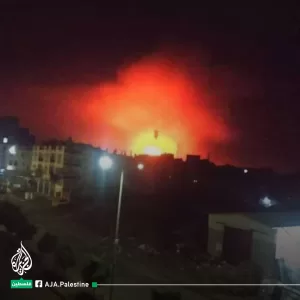 اخبار صنعاء الان – غارات جوية جديدة على مخازن أسلحة في عطان (تحليل)