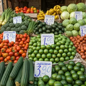 تحديث أسعار الخضروات والفواكه في اليمن: تفاوت كبير بين صنعاء وعدن