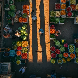 انهيار جديد للريال اليمني يضرب أسواق الخضار والفواكه في عدن وصنعاء