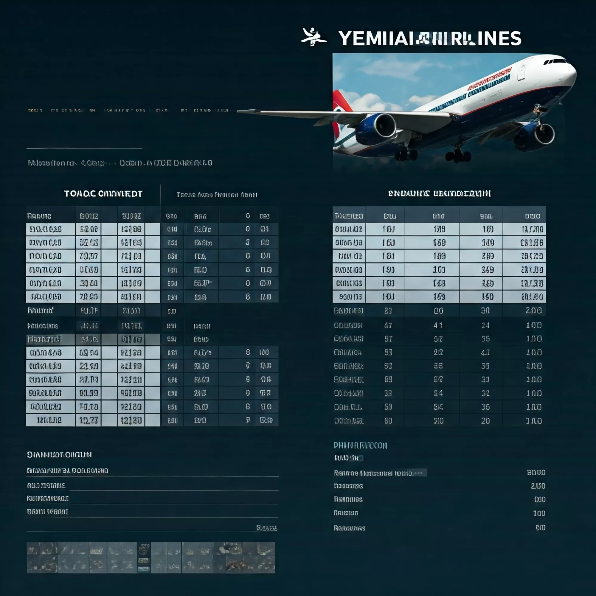 جدول مواعيد رحلات طيران اليمنية ليوم الاثنين 9 ديسمبر 2024