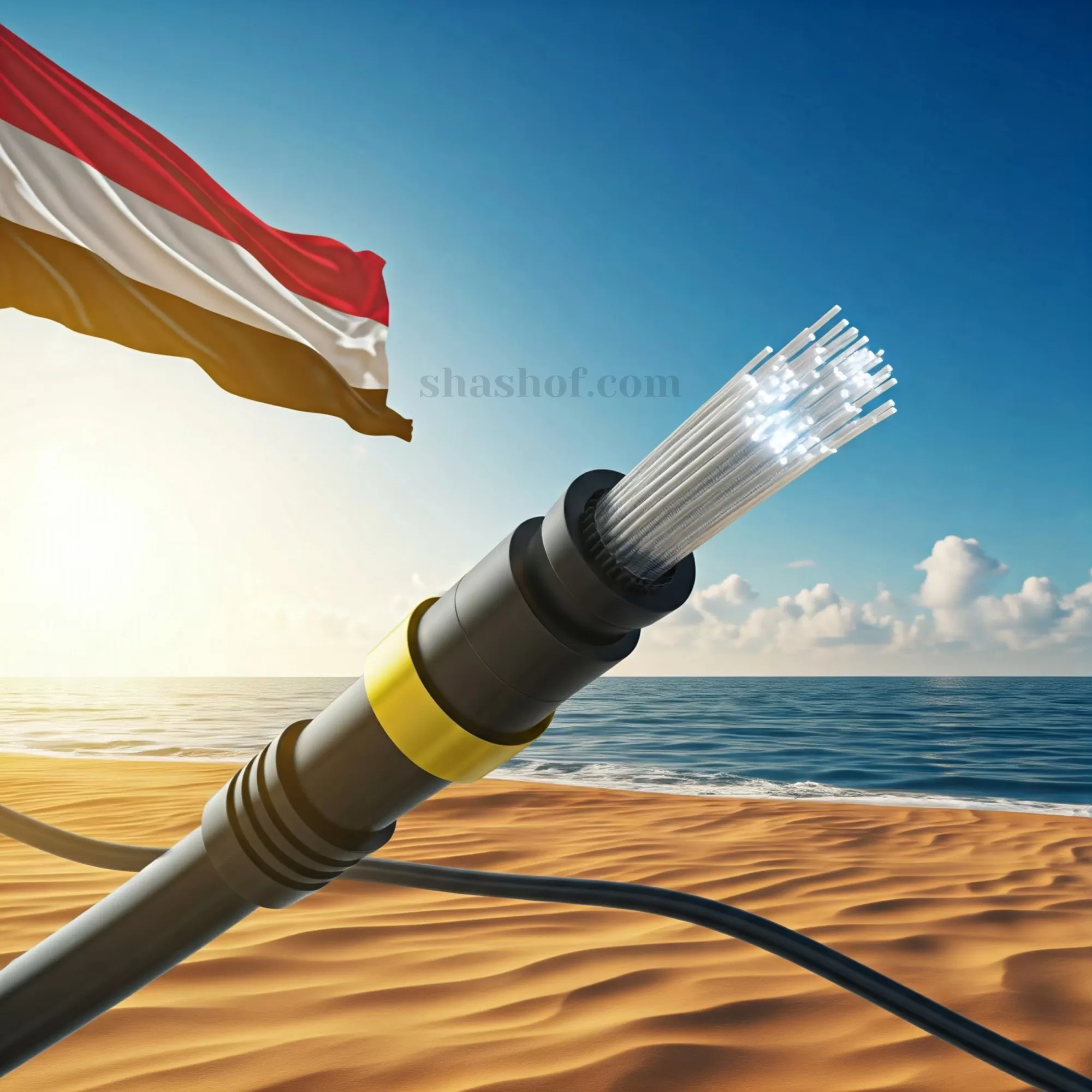 عدن تنفي الموافقة على مد كابل ألياف ضوئية إلى الحديدة صراع سياسي يعيق تطوير البنية التحتية في اليمن