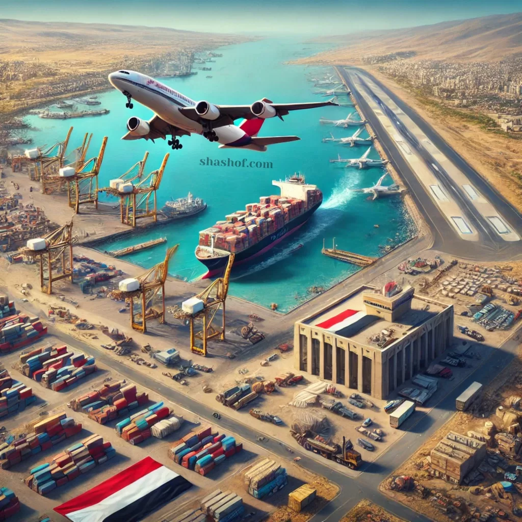 صنعاء تؤكد استمرار عمل ميناء الحديدة ومطار صنعاء الدولي بعد الاعتداءات الأخيرة