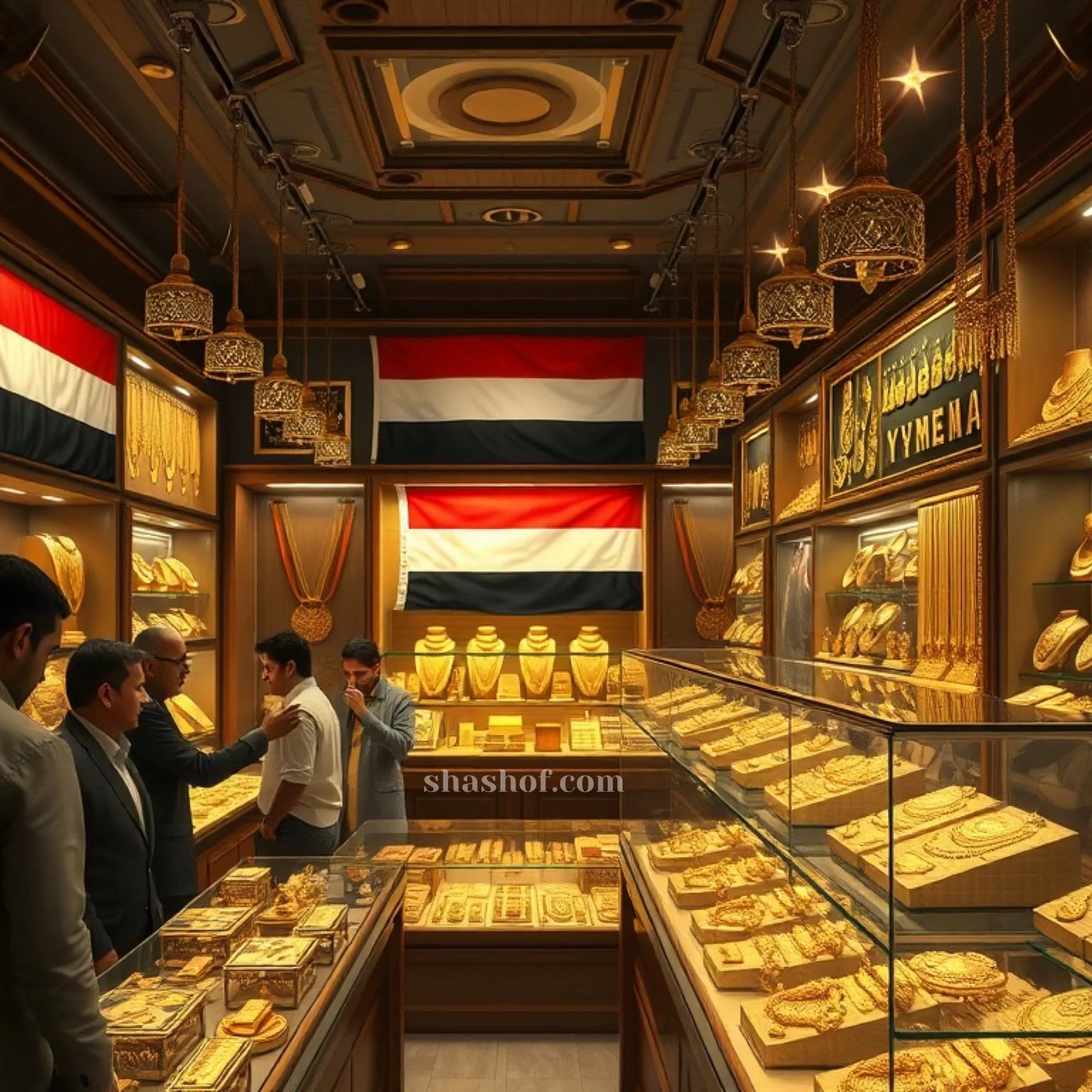 تحليل: أسباب ارتفاع أسعار الذهب في اليمن وتوقعات المستقبل من صنعاء وعدن