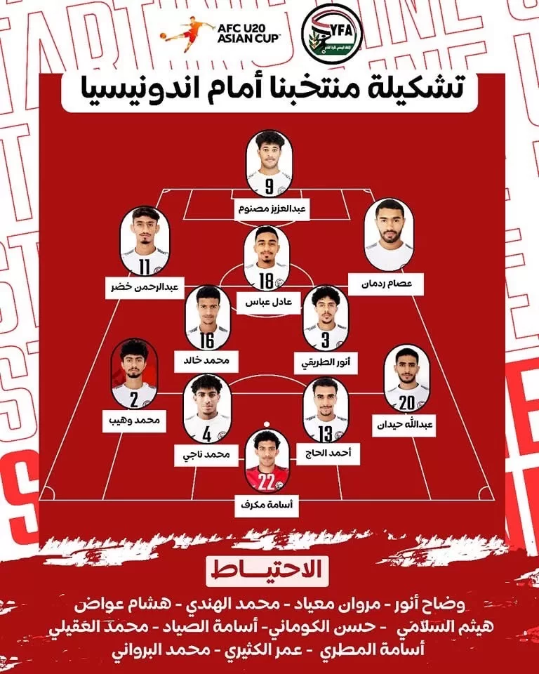 مدرب المنتخب اليمني يعلن التشكيلة الأساسية لمواجهة إندونيسيا في ختام دور المجموعات 1 img 1894 1