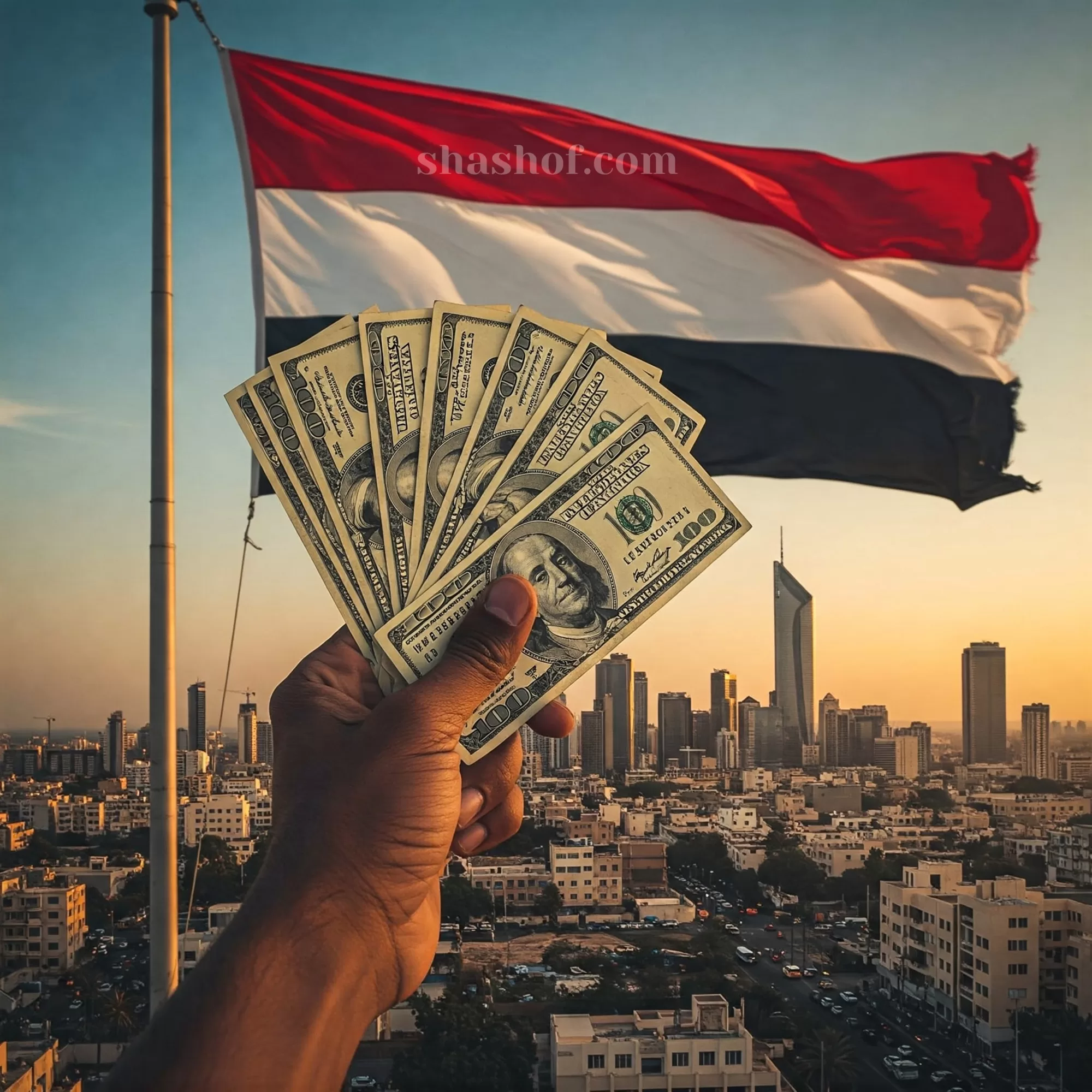 الريال اليمني يستمر في التدهور.. أسعار الصرف تشهد ارتفاعاً قياسياً جديداً في عدن واستقرار في صنعاء