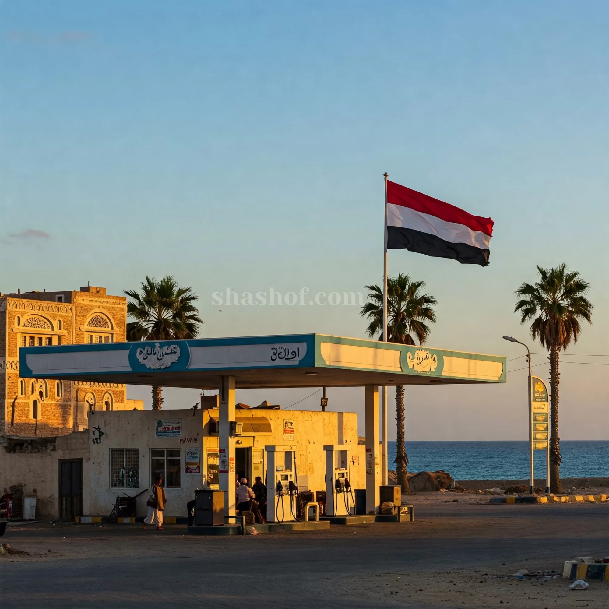 شبوة تشن حملة ضد محطات الغاز غير المرخصة وورش تحويل السيارات