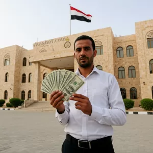 وزارة الصناعة والتجارة في عدن تدعو للالتزام بقوانين الصرافة لوقف تدهور الريال