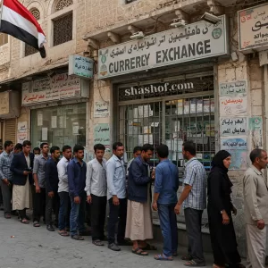 صرف رواتب موظفي عدة مكاتب حكومية في أبين عبر شبكة القطيبي