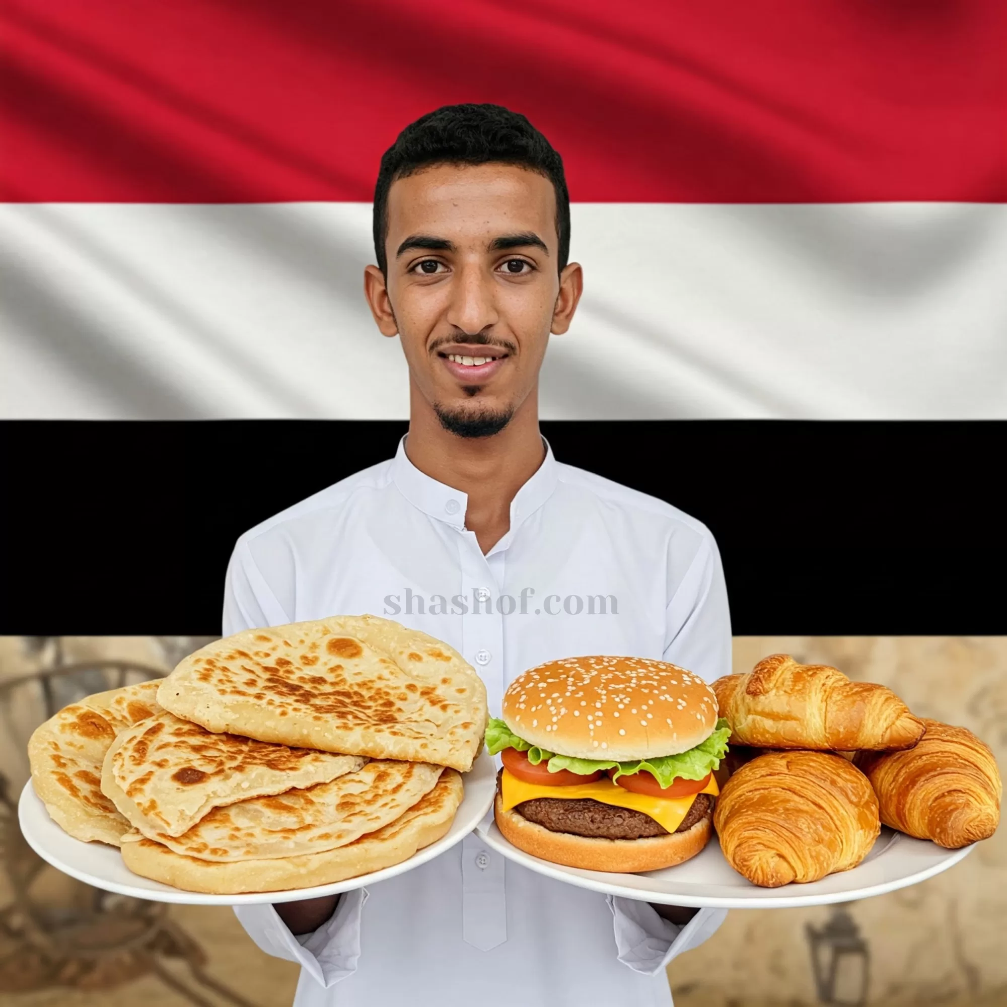 حكومة صنعاء تحظر استيراد الروتي والبرجر والمخبوزات الجاهزة لتشجيع الصناعات المحلية